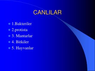 CANLILAR