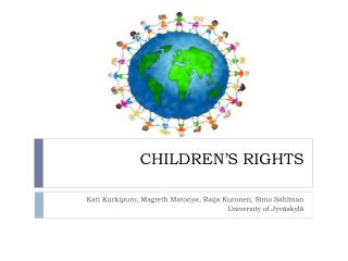 CHILDREN’S RIGHTS