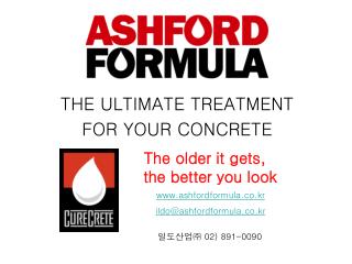 THE ULTIMATE TREATMENT FOR YOUR CONCRETE