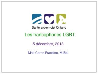 Les francophones LGBT