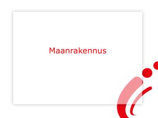 Maanrakennus