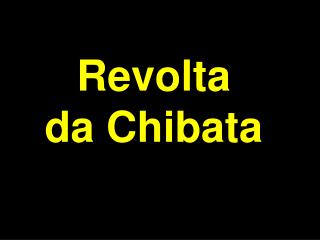 Revolta da Chibata
