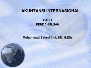 AKUNTANSI INTERNASIONAL