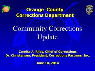 Orange County Corrections Department