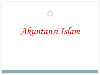 Akuntansi Islam