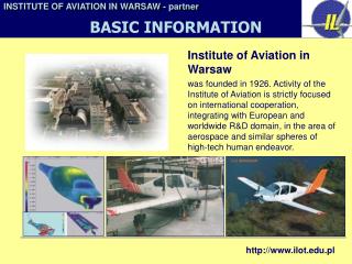 Institute of Aviation in Warsaw