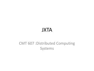 JXTA