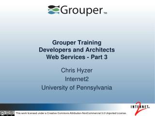 Grouper Training Developers and Architects Web Services - Part 3