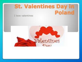 St. Valentines Day in Poland