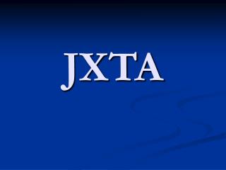 JXTA