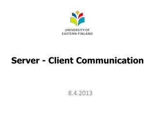 Server - Client Communication