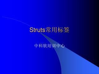 Struts 常用标签