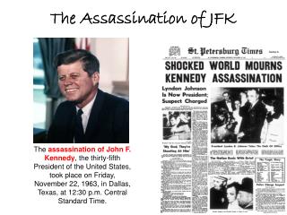 The Assassination of JFK