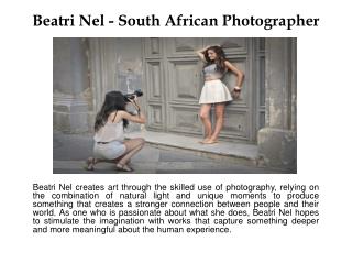 Beatri Nel - South African Photographer
