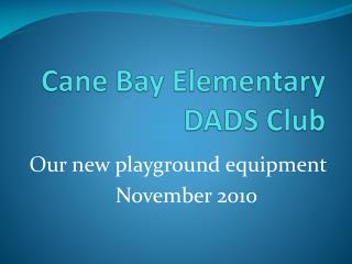 Cane Bay Elementary DADS Club