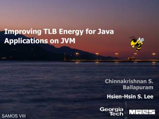 Improving TLB E nergy for Java A pplications on JVM