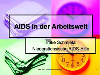 AIDS in der Arbeitswelt