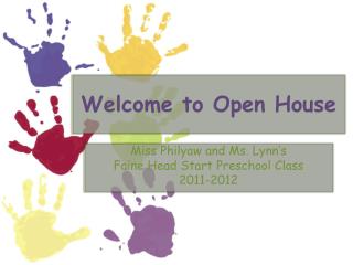 Welcome to Open House