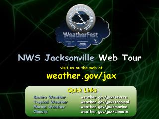 NWS Jacksonville Web Tour