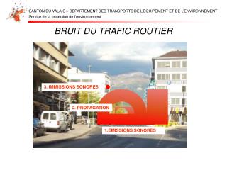 BRUIT DU TRAFIC ROUTIER