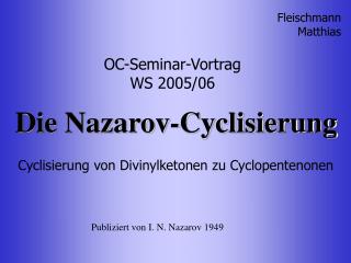 OC-Seminar-Vortrag WS 2005/06