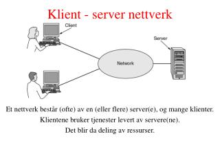 Klient - server nettverk