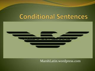 Conditional Sentences