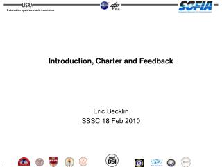 Introduction, Charter and Feedback
