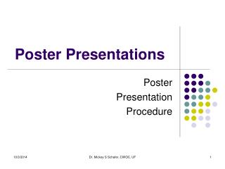 Poster Presentations