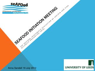 seAFOod initiation MEETING