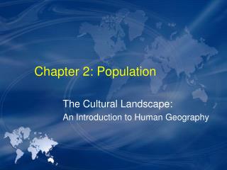 Chapter 2: Population