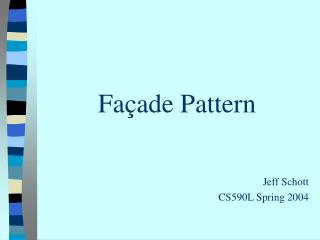 Façade Pattern