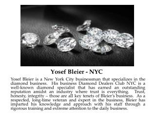 Yosef Bleier - NYC