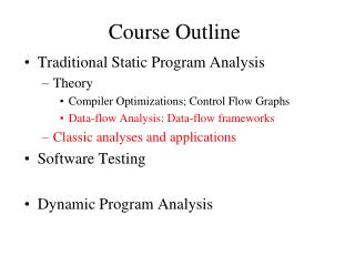 Course Outline
