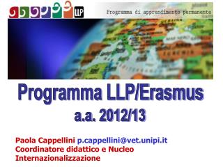 Programma LLP/Erasmus