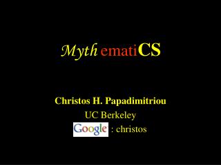 Myth emati CS