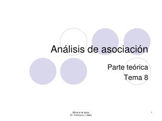 Análisis de asociación