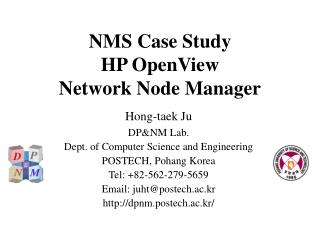 NMS Case Study HP OpenView Network Node Manager