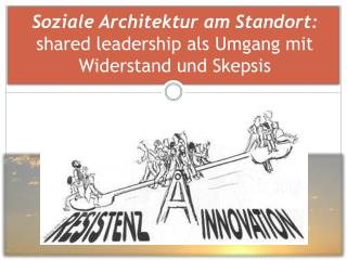Soziale Architektur am Standort: shared leadership als Umgang mit Widerstand und Skepsis