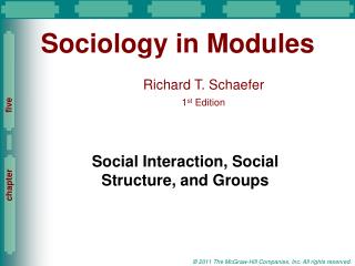 Sociology in Modules