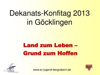 Dekanats-Konfitag 2013 in Göcklingen