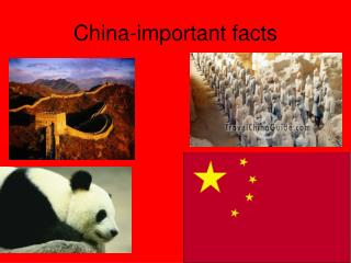 China-important facts