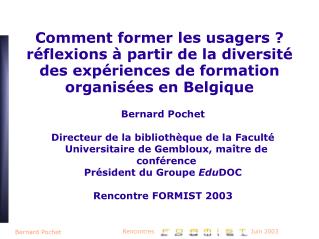 Bernard Pochet
