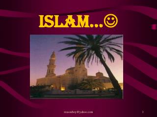 ISLAM… 