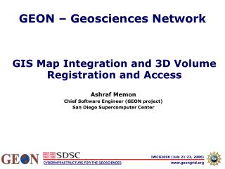 GEON – Geosciences Network