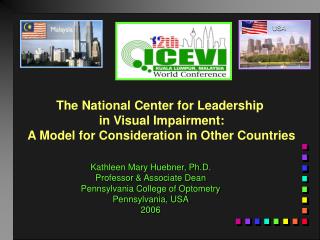 The National Center for Leadership in Visual Impairment: