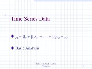 Time Series Data