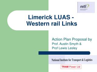 Limerick LUAS - Western rail Links