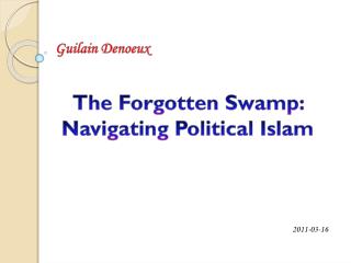 The Forgotten Swamp: Navigating Political Islam