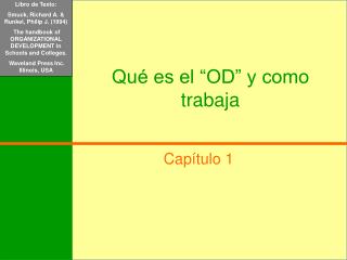 Qué es el “OD” y como trabaja